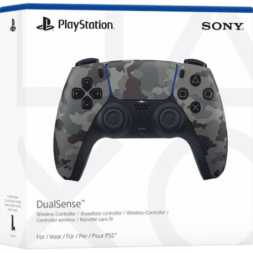 DUALSENSE GRAY CAMOUFLAGE PS5 WIRELESS CONTROLLER USED DUALSENSE GRAY CAMOUFLAGE PS5 WIRELESS CONTROLLER USED
